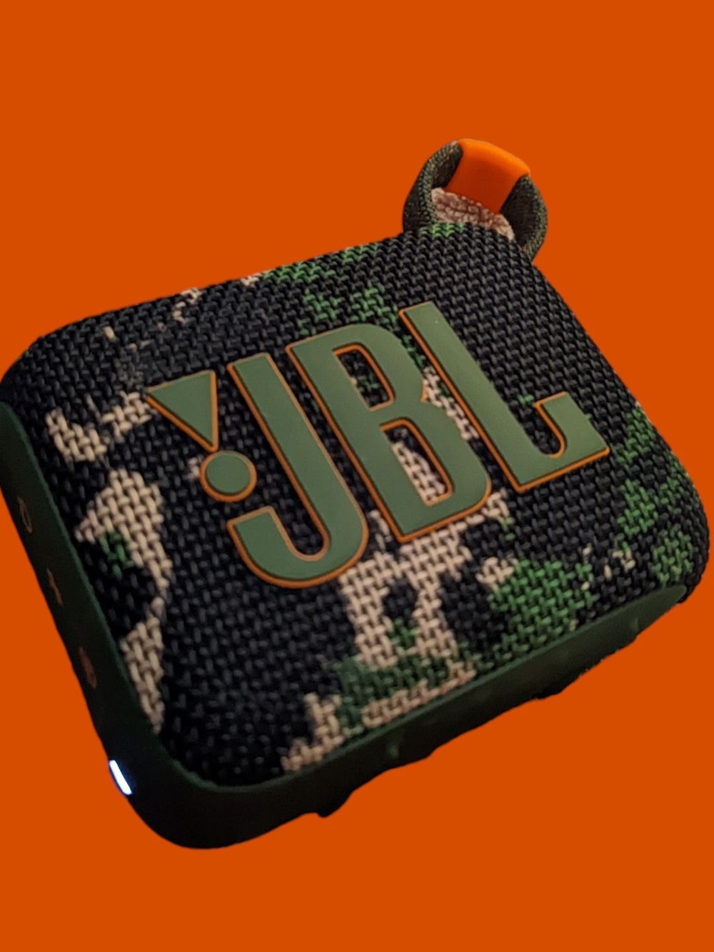 JBL Portable Speaker in Blue Green Camouflage